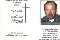 Metz Rudi